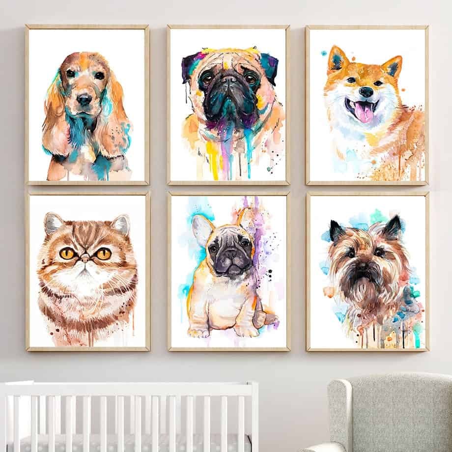 Animal Wall Art Canvas | Artsare.com